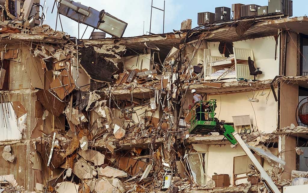 Frustration mounts in search for survivors of condo collapse near Miami