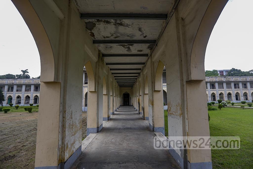 Salimullah Muslim Hall is bereft of students on its 100th birthday because of the pandemic. 