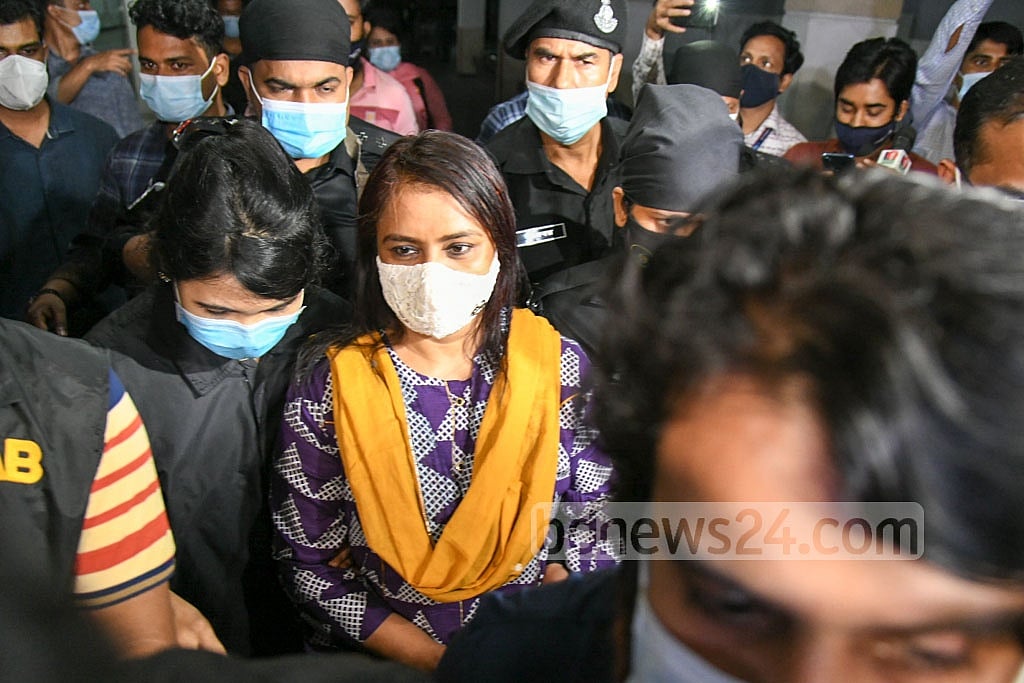 Jul 29, 2021: The Rapid Action Battalion detained businesswoman Helena Jahangir, who had lost her post in an Awami League subcommittee, after a four-hour raid on her home in Dhaka’s Gulshan. Jul 29, 2021: The Rapid Action Battalion detained businesswoman Helena Jahangir, who had lost her post in an Awami League subcommittee, after a four-hour raid on her home in Dhaka’s Gulshan.