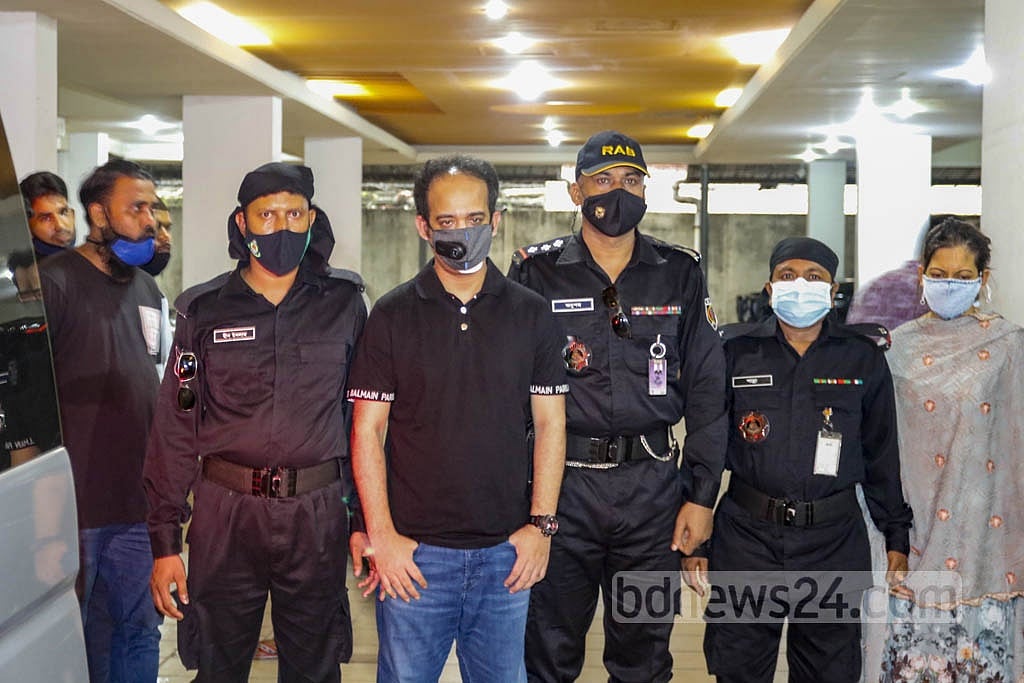Sept 16, 2021: The Rapid Action Battalion arrests Mohammad Rassel, the managing director of e-commerce site Evaly and his wife Shamima Nasrin, amid allegations the company embezzled funds from its customers. Sept 16, 2021: The Rapid Action Battalion arrests Mohammad Rassel, the managing director of e-commerce site Evaly and his wife Shamima Nasrin, amid allegations the company embezzled funds from its customers.