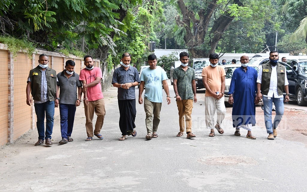 সোয়া বছর আগে ডিবির হাতে গ্রেপ্তার সাঈদসহ অন্যরা 