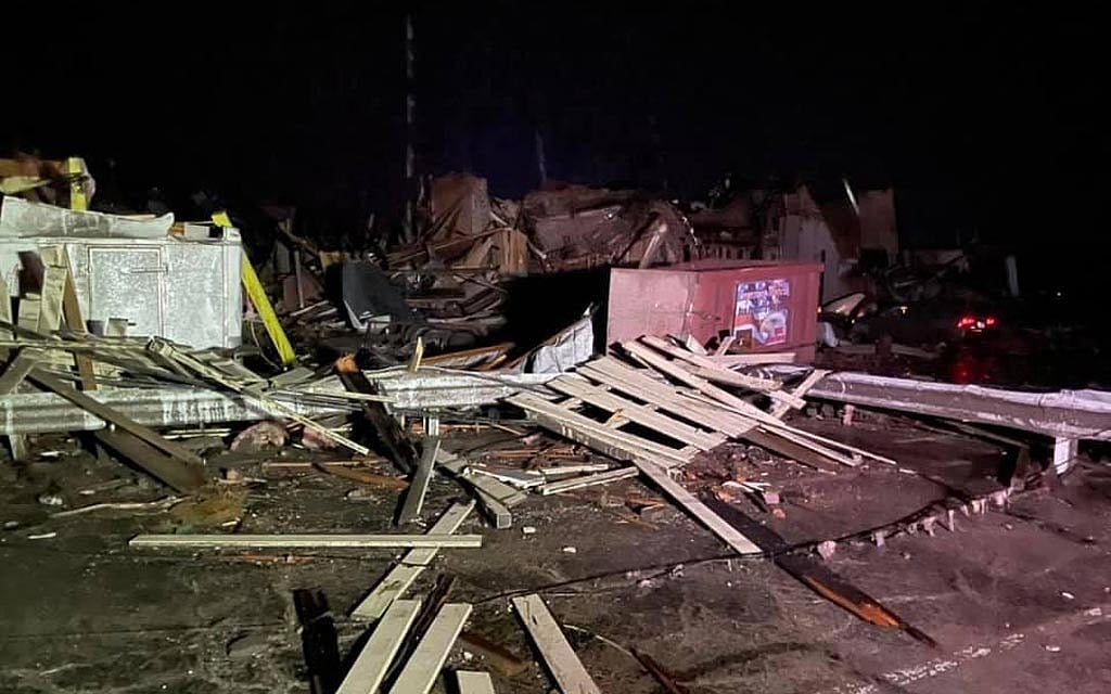 Night of devastating tornadoes likely kills more than 100 in Kentucky