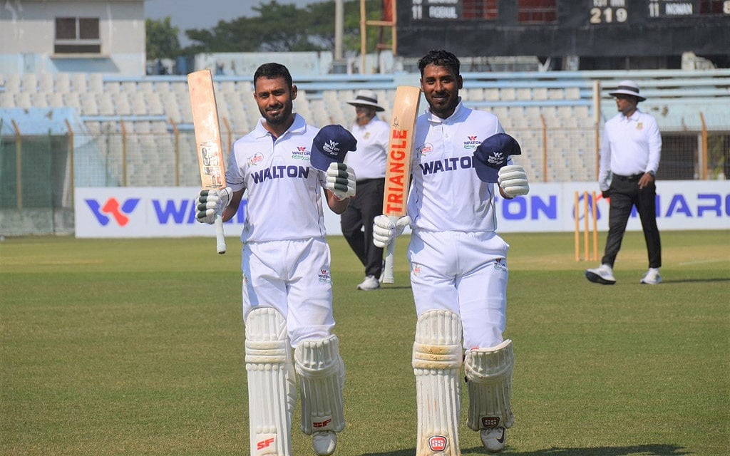 ১৭৬ রানে থামলেন মিঠুন, ১৬২ রানে মিজানুর