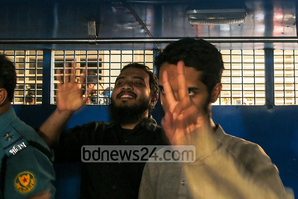Feb 16, 2021: A Dhaka tribunal sentenced five militants, including fugitive sacked army major Syed Ziaul Haq and to death and jailed extremist blogger Safiur Rahman Farabi for life over the 2015 killing of science writer-blogger Avijit Roy. Towards the end of 2021, the US State Department announced a reward of $5 million for information about the killers. Photo: Mahmud Zaman Ovi Feb 16, 2021: A Dhaka tribunal sentenced five militants, including fugitive sacked army major Syed Ziaul Haq and to death and jailed extremist blogger Safiur Rahman Farabi for life over the 2015 killing of science writer-blogger Avijit Roy. Towards the end of 2021, the US State Department announced a reward of $5 million for information about the killers. Photo: Mahmud Zaman Ovi