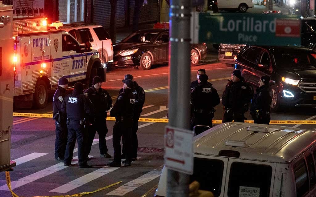 Baby girl is critical after being hit by stray bullet, police say