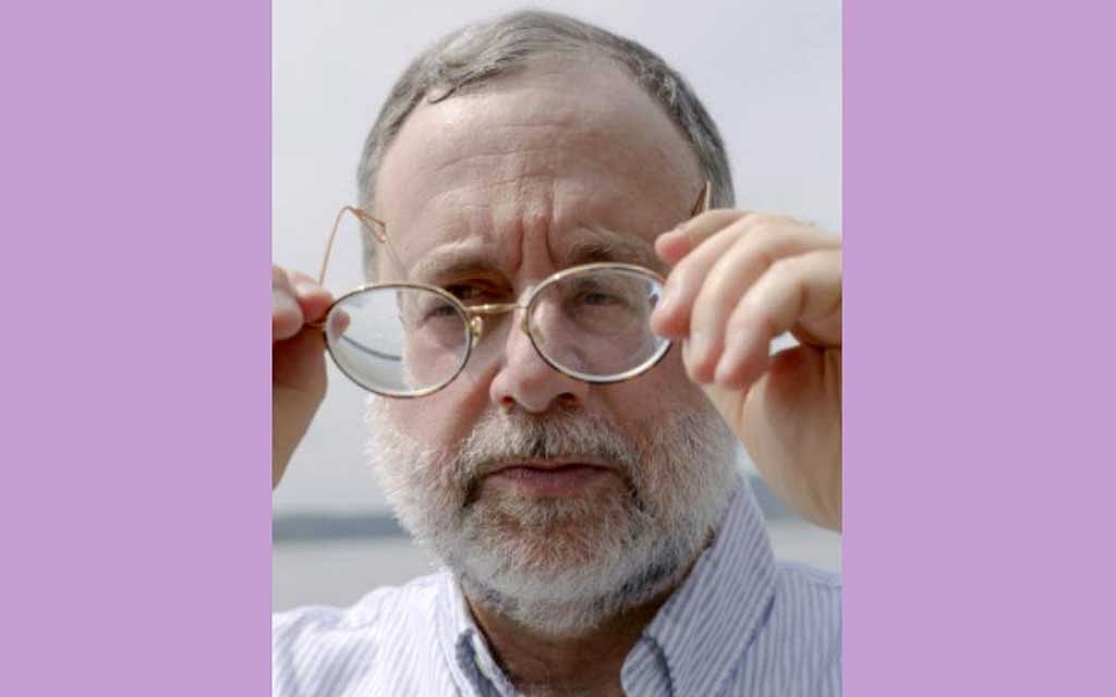 An undated photo provided by David A Kaplan shows Kaplan with eye test glasses. Problems with double vision on a cross-country road trip prompted Kaplan to seek out a doctor in a rare speciality to find the solution. David Kaplan/The New York Times An undated photo provided by David A Kaplan shows Kaplan with eye test glasses. Problems with double vision on a cross-country road trip prompted Kaplan to seek out a doctor in a rare speciality to find the solution. David Kaplan/The New York Times