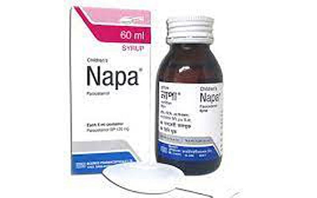 Napran নাপা সিরাপের একটি ব্যাচ পরীক্ষার নির্দেশ