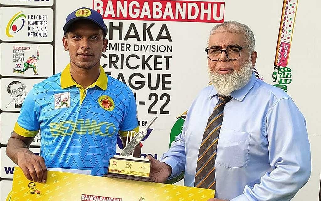 অলরাউন্ড পারফরম্যান্সে দ‍্যুতিময় সাইফ উদ্দিন